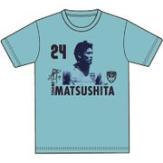 YSJ15224 58 S [横浜FCオフィシャルTシャツ 24 松下 年宏 Sサイズ]