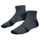 1108808 [メリノウール サポーテック ウォーキング ショートソックス 男女兼用 Sサイズ ヘザーチャコール]