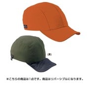 1108829 [リバーシブル バードビル キャップ 男女兼用 S/Mサイズ バーントオレンジ]