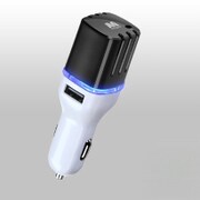 MB-WT MY BAT 車用充電器 空気清浄機能付き ホワイト
