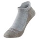 1118206 [WIC.ウォーキングアンクルソックス 男女兼用 Lサイズ ライトグレー]