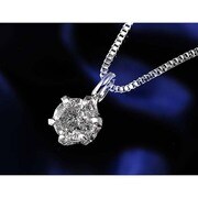 ネックレス Pt0.1ctダイヤモンドペンダント