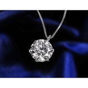 ネックレス ジュンPt1.3ctダイヤモンドペンダント