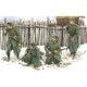 DR6190 [1/35 WW.II ドイツ軍 凍てつく大地 コートを着た歩兵 モスクワ 1941]