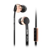 インナーイヤーヘッドホン ブラック VASA Black Earphone