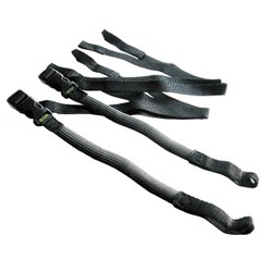 ストレッチアジャスタブルストラップ MC 2本入 RS ｽﾄﾚｯﾁｽﾄﾗｯﾌﾟ16mm BK(2本入) ブラック 16mm [アウトドア トレッキンググッズ]