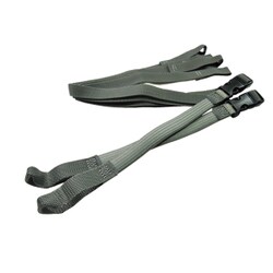 46808 [ROK straps ストレッチアジャスタブルストラップ BP 16mm フォリアージ グリーン 2本入]