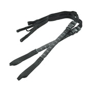 46810 [ROK straps コミューターシリーズ ストラップ 12mm ブラック リフレクティブ 2本入]