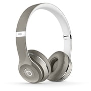 MLA42PA/A Beats by Dr. Dre Solo2 オンイヤーヘッドフォン（Luxe Edition）- シルバー