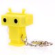 ロボット型のイヤフォンジャック分配器 Sound Share Bot イエロー