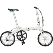 折りたたみ自転車 AL-FDB160 Lumie ホワイト