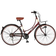 シティサイクル 26型 外装6段変速 266L Classic-N ブラウン