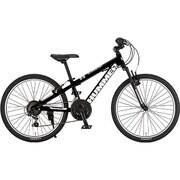子ども用自転車 24型 外装18段変速 Jr.ATB2418-SV ブラック