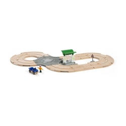 BRIO ブリオ　シティロードセット　道路　交差点　ロータリー　ガソリンスタンド BRIO ブリオ シティロードセット 道路 交差点 ロータリー