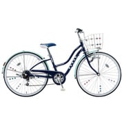 ジュニア向け自転車 ワイルドベリー 24型 外装6段変速 スターネイビー WB466