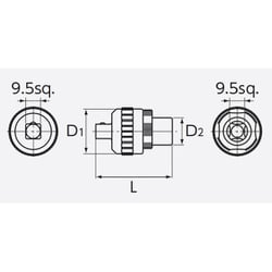 ヨドバシ.com - ネプロス nepros NBRA3 [ネプロス ラチェットアダプタ