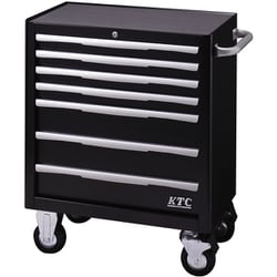 EKW1007BK [ローラーキャビネット 7段7 引出し ブラック]