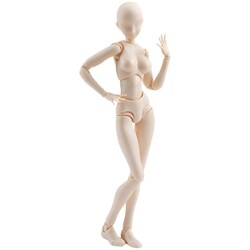 ヨドバシ Com バンダイ Bandai S H Figuarts フィギュアーツ ボディちゃん Pale Orange Color Ver 6インチ 可動式モデル用フィギュア 通販 全品無料配達