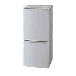 シャープ 冷凍冷蔵庫 2ドア つけかえどっちもドア 137L SJ-D14B-S