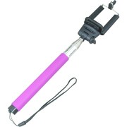 自分撮り棒 シンプルタイプ ピンク Selfie Stick Simple Type