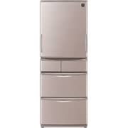 プラズマクラスター冷蔵庫 (430L・どっちもドア) 5ドア シャイニーブラウン SJ-XW44B-T