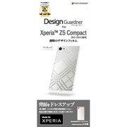 Z668Z5COM2 [Xperia Z5 Compact用 デザインガードナー ラインチェック 背面のみ]