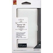 2085XPZ5P [Xperia Z5 Premium SO-03H用 手帳型ケース＋ハンドストラップ ホワイト]