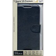 2171XPZ5P [Xperia Z5 Premium SO-03H用 薄型手帳 SLIM FLAT CASE ブラック]