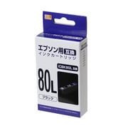 互換インクカートリッジ エプソン ICBK80L ブラック PP-EIC80LBK