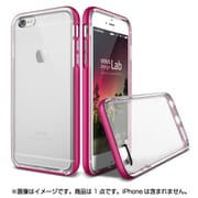 iPhone 6 Plus/6s Plus用 Crystal Bumper [PCバンパー×クリアTPUハイブリッドケース ホットピンク]