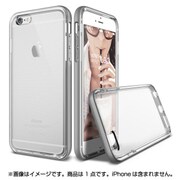 iPhone 6 Plus/6s Plus用 Crystal Bumper [PCバンパー×クリアTPUハイブリッドケース ライトシルバー]