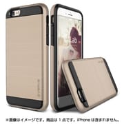 iPhone 6 Plus/iPhone 6s Plus用 Verge プラスチック×TPU2層構造耐衝撃ケース シャインゴールド