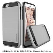 iPhone 6 Plus/iPhone 6s Plus用 Verge プラスチック×TPU2層構造耐衝撃ケース ライトシルバー