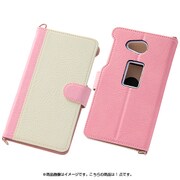 AQUOS Xx2 バイカラーブックレザーケース ピンク/ホワイト RT-AXX2LBC7 PW