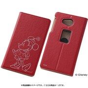 AQUOS Xx2 ディズニー ホットスタンプ ブックレザーケース ミニー RT-DAXX2I MN