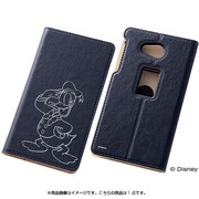 AQUOS Xx2 ディズニー ホットスタンプ ブックレザーケース ドナルド RT-DAXX2I DD