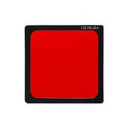 LEE SP-30 100mm×100mm角ポリエステルフィルター 黒白用 No.23A レッド [角型フィルター 100mm×100mm角プラスチックマウント別売]