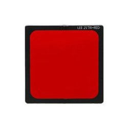 LEE SP-49 100mm×100mm角ポリエステルフィルター 3色分解用 25R レッド [角型フィルター 100mm×100mm角プラスチックマウント別売]