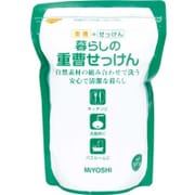 暮らしの重曹せっけん 袋タイプ 500g [粉末洗剤]