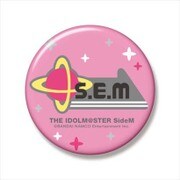 アイドルマスター SideM ロゴ缶バッジ S.E.M [キャラクターグッズ]