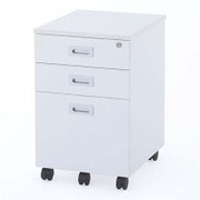 ノルム 木製3段ワゴン ホワイト Z-RFCA-3W