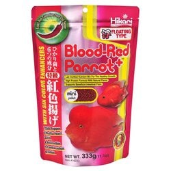 ブラッドレッドパロット＋浮上性 [熱帯魚用飼料 特級紅色揚げ 333g]
