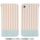 iPod touch 6 デザインケース ストライプ ピンク IT6-07