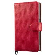 BSMPSO02HCLPRD [Xperia Z5 Compact SO-02H専用 パンチ レザーケース レッド]