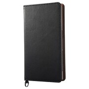 BSMPSO02HCLSBK [Xperia Z5 Compact SO-02H専用 レザーケース スリム ブラック]