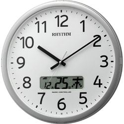 ヨドバシ Com リズム時計 Rhythm Watch 4fna01sr19 プログラムカレンダー01sr 電波掛け時計 通販 全品無料配達