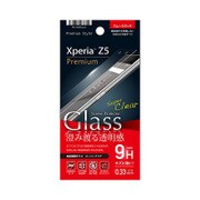 PG-X5PGL12 [Xperia Z5 Premium用 液晶保護ガラス スーパークリア]