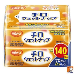ウェットティッシュ 手口ウェットナップ 70枚入×2個パック