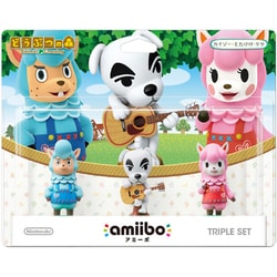 ヨドバシ Com 任天堂 Nintendo Amiibo アミーボ トリプルセット カイゾー とたけけ リサ どうぶつの森シリーズ ゲーム 連動キャラクターフィギュア 通販 全品無料配達