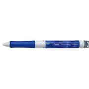 アクロボール ホワイトライン 細字0.7mm 修正テープ付3色ボールペン クリアブルー BKAW-60F-CL